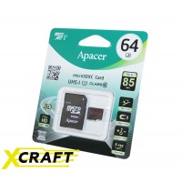 Apacer MicroSDHC 64Gb 10Class